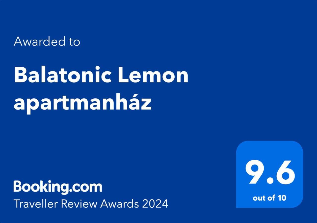 Balatonic Lemon Apartmanhaz Siófok